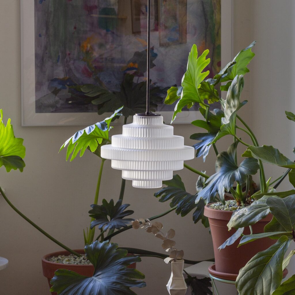 Archive Glass Pendant Light from Souda