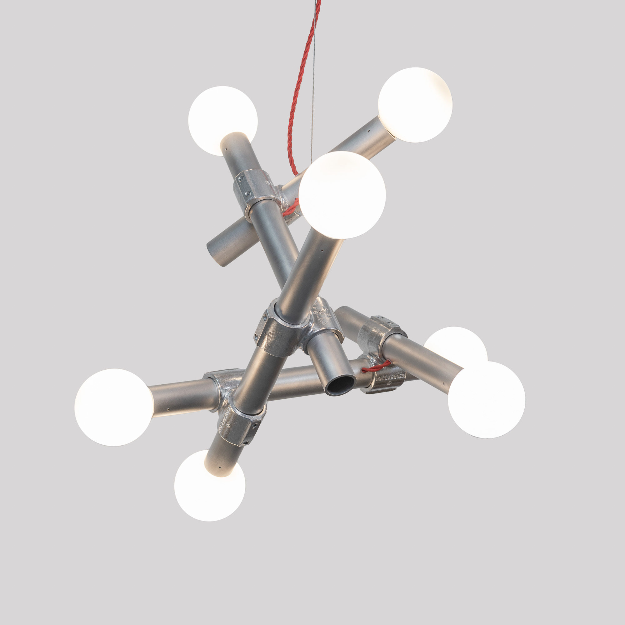 Pipe Dream Chandelier by Luft Tanaka Studio