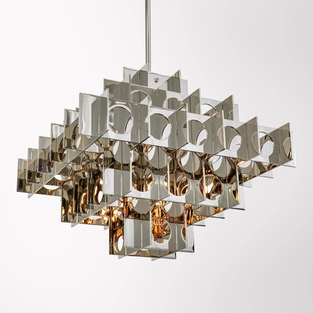 Tenfold Chandelier by Luft Tanaka Studio